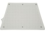 Piastra A Griglia Per Specchi Fuoribordo, Cuscinetto Di Montaggio Del Motore In Pvc Trapezoidale Per Gommone, Kayak, Yacht, Grigio