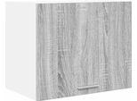 Syfax™ Armadio Pensile Grigio Sonoma E Bianco 50 X 31 X 40 Cm