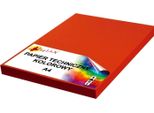 Carta Tecnica A4 320G Rosso Intensivo 50 Fogli