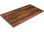 Piano Del Tavolo Rivestito In Melamina 120 X 60 Cm In Legno Scuro - Oviala Montmartre