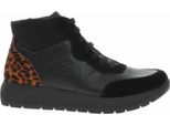 Stivaletti Donna Remonte D2V70-03 Schwarz Kombi 38