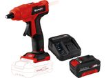 Pistola Per Colla A Caldo A Batteria Einhell TE-CG 18 Li Kit (1X 4,0 Ah)