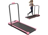 Tapis Roulant Elettrico Pieghevole Per Uso Domestico | 1-12 Km/H | Fino A 120 Kg | Rosa