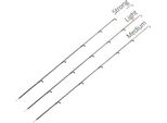 Alimentatore Mistrall Punta Dell'asta In Carbonio Argento 3 Mm Argento 3 Mm
