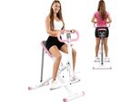 Squat Machine Macchina Per Squat Da Casa, Partner Pieghevole Per L'allenamento Dei Muscoli Glutei Con Bande Di Resistenza, Per Glutei, Glutei, Rosa
