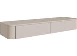 Selsey Luvio Slim - Pannello Tv Sospeso, Grigio Cashmere, 140 Cm