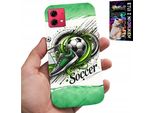 Custodia Per Motorola Edge 40 Neo - Calcio, Custodia Per Calcio + Foil