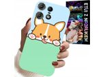 Custodia Per Motorola Edge 50 Pro - Cane Carino Con Motivi Fiabeschi