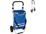 Relaxdays Carrello Spesa Pieghevole 45 L