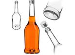 Bottiglie Per Liquore Kadax 500Ml, 1 Pezzo, Bottiglie Vuote Per Il Riempimento Di Olio, Aceto, Liquore, Vino E Grappa, Bottiglie Di Vetro, Bottiglie Di Grappa, Bottiglie Di Succo (Argento)