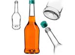 Bottiglie Per Liquore Kadax 500Ml, 1 Pezzo, Bottiglie Vuote Per Il Riempimento Di Olio, Aceto, Liquore, Vino E Grappa, Bottiglie Di Vetro, Bottiglie Di Grappa, Bottiglie Di Succo (Verde)