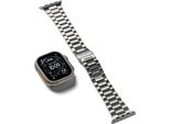 Bracciale In Acciaio Inossidabile Per Apple Watch 49/46/45/44 Mm, Ringke Metal One Air, Argento