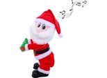Babbo Natale Twerking - Bambola Di Peluche Natalizia Elettrica Che Balla E Canta Un Canto Natalizio Inglese - Giocattolo Babbo Natale