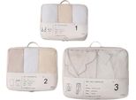 Inf Set Di 6 Cubi Organizer Da Viaggio - Borse Per Valigie Salvaspazio