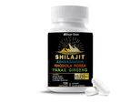 Himalayan Shilajit 9000Mg (120 Capsule) Integratore Alimentare, Circolazione, Energia, Resistenza, Sistema Immunitario, Metabolismo, Nervi, Salute Sessuale