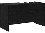 Vidaxl Armadio Record Look Rovere Nero 78,5 X 35 X 45 Cm