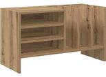 Vidaxl Armadio Portadischi Con Ripiano In Rovere Artisan 78,5 X 35 X 45 Cm