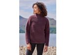 Mountain Warehouse - Top In Pile Con Zip Corta Da Donna MW1463 (44 It) (Marrone)