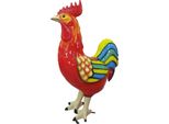 Figura Di Gallo Statua Design Scultura Decorazione 180Cm Giardino Esterno Giardino Interno