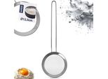 Orion | Colino Da Cucina In Acciaio - Con Manico - 12,5 Cm - Utilizzo Versatile In Cucina - Lavabile In Lavastoviglie