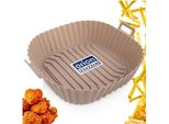 Orion | Inserto Per Friggitrice Ad Aria - Senza Olio - In Silicone - 22 Cm - Beige - Carta Da Forno Per Friggitrice Ad Aria