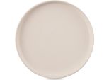 Orion | Piatto Piano - 26,5 Cm - Colore Crema - Lavabile In Lavastoviglie E Microonde - In Ceramica