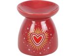 Something Different - Bruciatore Di Olio Del Sacro Cuore SD10729 (Taglia Unica) (Rosso Vino)