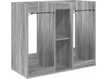 Vidaxl Armadio Da Golf Uni Grey Sonoma 65 X 45 X 98 Cm