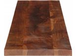Vidaxl Piano Da Tavolo 180X20X3,8 Cm Rettangolare In Legno Massiccio Antico