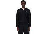 New Balance Sport Essentials Logo French Terry Zip Pullover Nero S Uomo Nero S