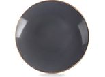 Orion | Piatto Da Portata - Ceramica - 27 Cm - Grigio - Piatto - Lavabile In Lavastoviglie - Adatto Al Microonde
