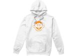 Sesame Street - Felpa Con Cappuccio Per Uomo/Donna Unisex TV27618 (S) (Bianco)