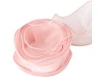 Nastro Di Raso, Rosa Chiaro, 2,2 Metri, Per Fiori, Torta, Capelli, Regalo, Decorazione