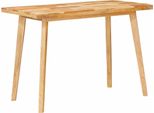Vidaxl Tavolo Da Pranzo Naturale 100 X 55 X 75 Cm In Legno Massiccio Di Mango