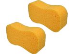 2 Pezzi Spugna Xl Per Auto Esterna 218X116X66 Cm - Spugna Universale Per Interni Di Grandi Dimensioni - Spugna Per Lavaggio Auto E Cura Del Veicolo - Spugna Multiuso Altamente Assorbente - Spugna Per Pulizia - Spugna Per Piastrelle