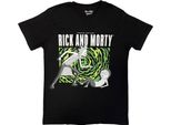 Rick And Morty - T-Shirt Uomo/Donna Unisex RO15109 (Xxl) (Nero)
