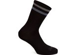 Rapha Brevet Calzini Nero Eu 38-40 Uomo,Donna Nero Eu 38-40