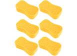 6 Pezzi Spugna Xl Per Auto Esterna 218X116X66 Cm - Spugna Universale Per Interni Di Grandi Dimensioni - Spugna Per Lavaggio Auto E Cura Del Veicolo - Spugna Multiuso Altamente Assorbente - Spugna Per Pulizia - Spugna Per Piastrelle