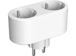 Inf Smart Wifi Presa - Doppia Eu 16A Con Monitoraggio Energetico E Controllo Vocale