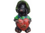 Design Talpa Animale Giardino Figura Statua Scultura Figure Decorazione 40Cm Decorazione