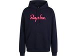 Rapha Felpa Con Cappuccio In Cotone Pesante Con Logo Grande Blu M Uomo Blu M
