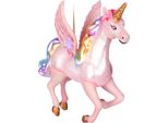 Brubaker Un Unicorno Volante - Guaina Natalizia In Vetro Con Criniera E Ali Arcobaleno - Dipinta A Mano - Divertente Statuina Per La Decorazione Dell'albero Di Natale - 13 Cm
