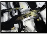 Quadro Astratto Colorato Cornice Reale Fatta A Mano Pittura Ad Olio Immagini Moderne Nuovo
