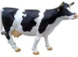 Stand Mucca Decorazione Fattoria Decorazione Giardino Mucche Scultura Mucca 210Cm Nuovo