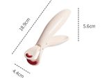 Inf Pinza Antiscottatura Da Cucina: Pinza In Silicone Resistente Al Calore Bianco