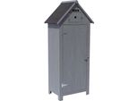 Armadio Da Giardino "Cabanon"" - 77 X 54,5 X 179 Cm - Antracite"