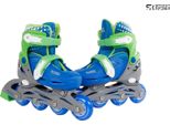 Street Rider Inline Skeelers Blu, Taglia 30-33