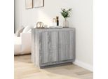 Maison Exclusive - Credenza Grigio Sonoma 80X40X75 Cm Materiale Ligneo