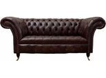 Divano Divano Chesterfield Tappezzeria Divani 2 Posti Similcuoio Lounge Nuovo