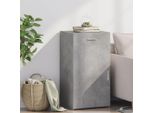 Maison Exclusive - Credenza Grigio Cemento 50X42,5X93 Cm Materiale Ligneo
